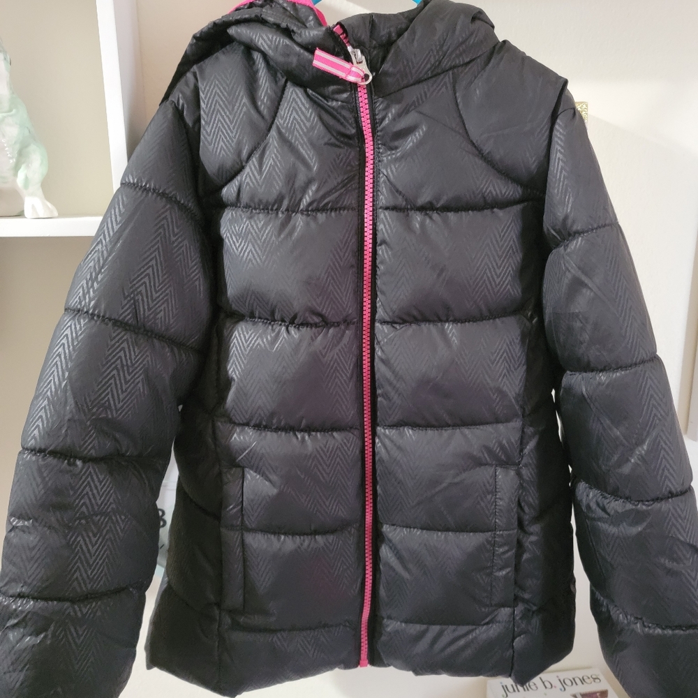 Girls puff jacket size 6-6x